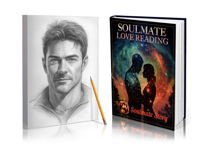 Soulmate Story - Psychic Sketch and Love Reading Package